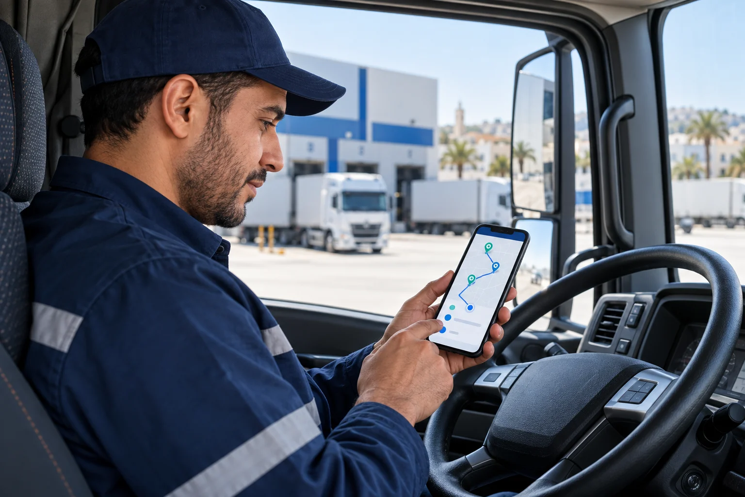 Illustration du module Application chauffeur & collaboration